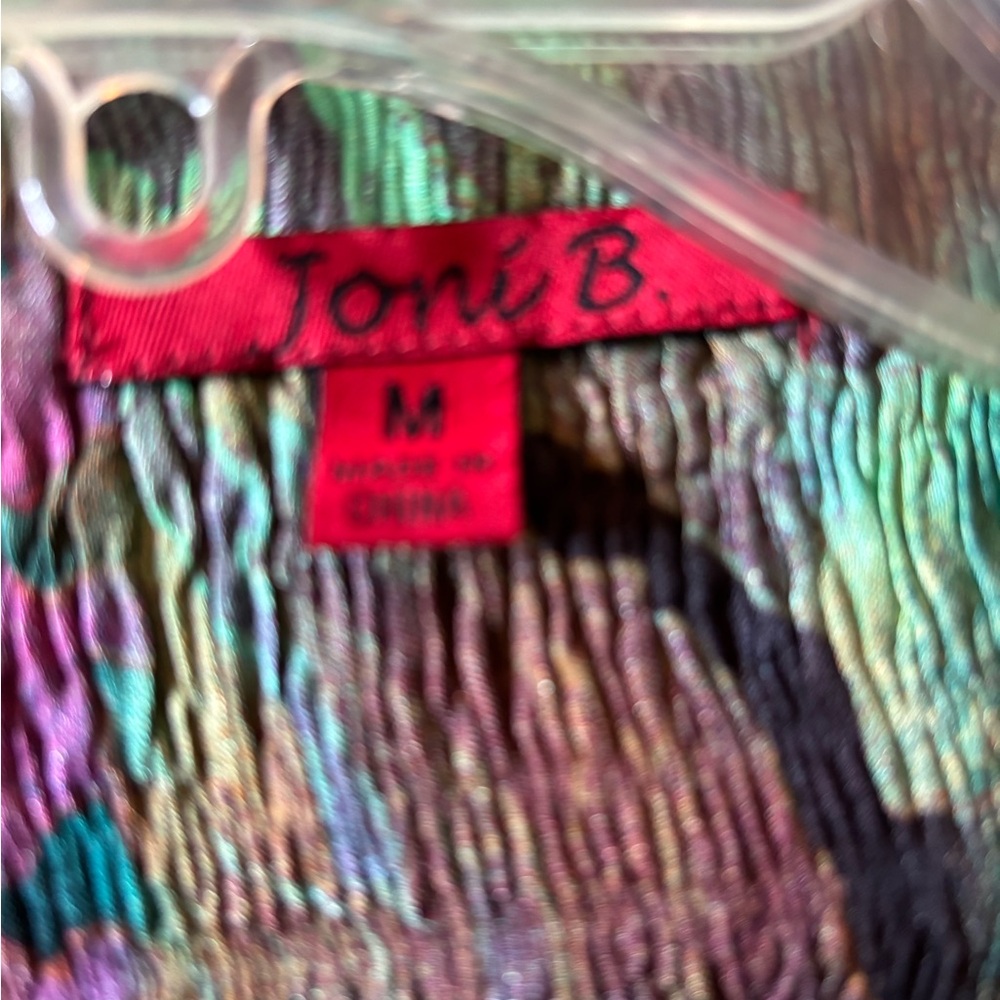 Toni B. Multicolor Abstract Jacket - Picture 3 of 3
